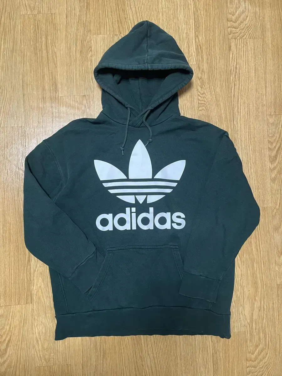 100size 빈티지 adidas 아디다스 후드티 그린